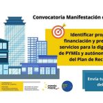 Convocatoria digitalizacion pymes y autonomos