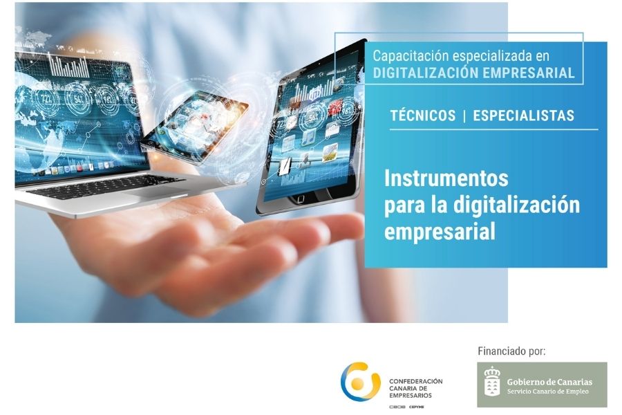 Webinar Gratuito «Instrumentos para la digitalización empresarial»