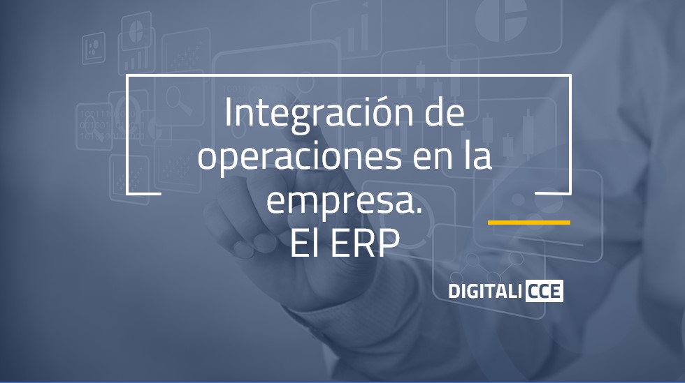 Integración de operaciones en la empresa. El ERP