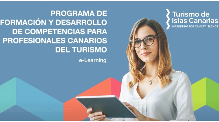 El nuevo programa e-learning ofrece más de 40 cursos gratuitos a profesionales del sector turístico canario